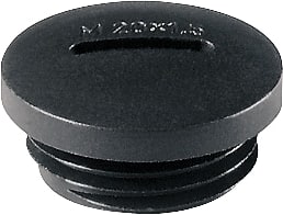 BLINDPROP M63X1,5 SORT