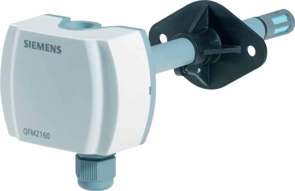 KANALFÃ˜LER QFM2160 FUGT/TEMP. 0-10VDC