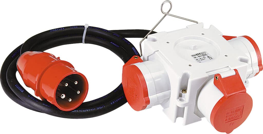 CEE KRYDSFORDELER 400/5 M/LEDN
