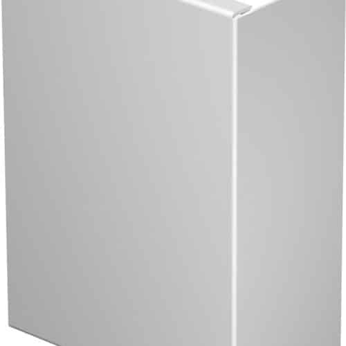 WDK ENDESTYKKE 80X210 MM HVID RAL 9010