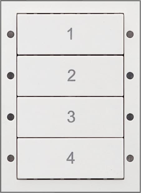 DIGIDIM137W PANEL M/4 TRYK HVID