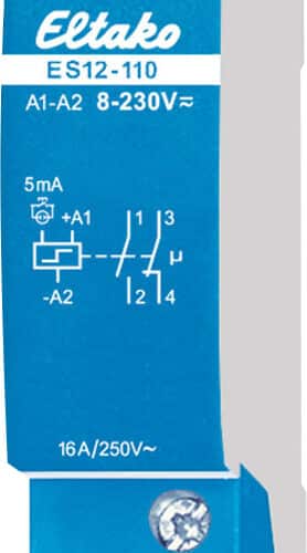 KIP ELEKTR. 1S+1B 16A 8-230VUC