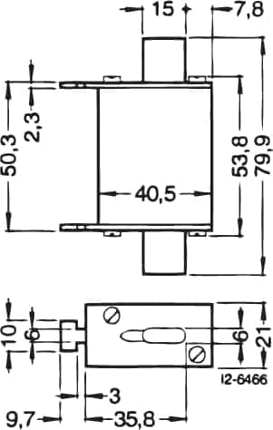 SIKRING NH000 GG 40A 500V