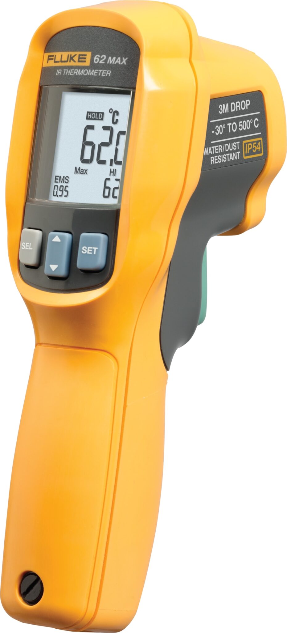 INFRARÃ˜D TERMOMETER 62MAX -30 - +500C