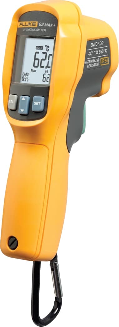 INFRARÃ˜D TERMOMETER 62MAX+ -30 - +650C