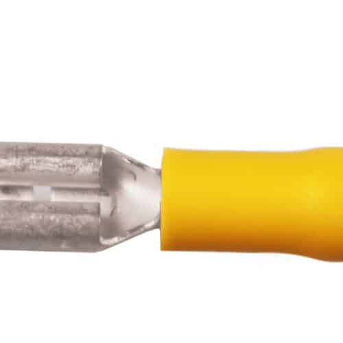 ISO SPADEMUFFE 0,1-0,5MMÂ² 2,8X0,5 LYSGUL