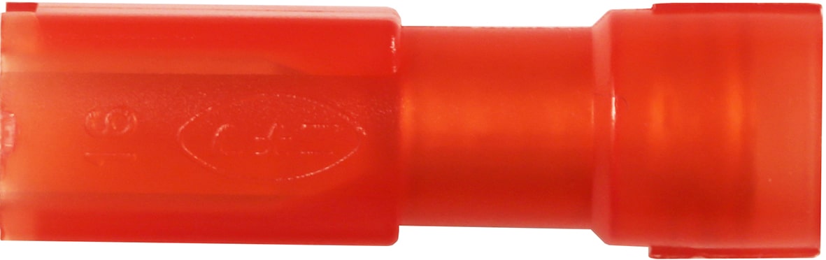 HELISO SPADEMUFFE 0,5-1,5MMÂ² 2,8X0,8 RÃ˜D