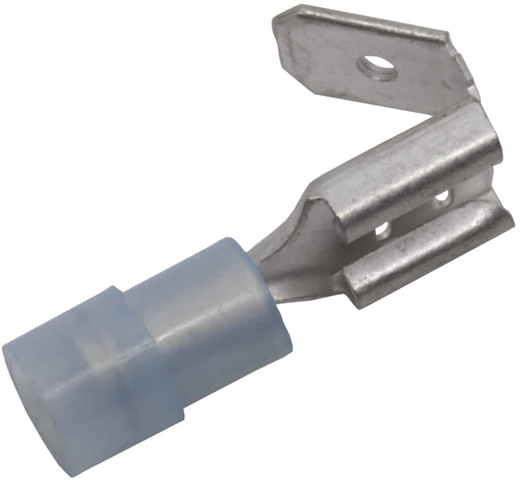 SPADEMUFFE M/AFGR 1,5-2,5MMÂ² 6,3X0,8 BLÃ…