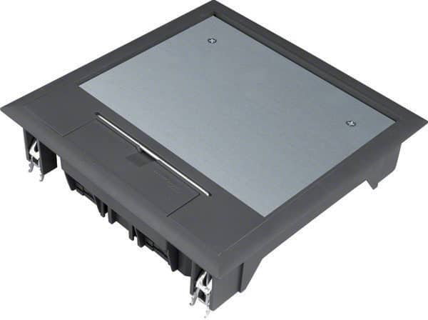 GULVBOKS Q06 FOR 5MM LÃ…GDYBDE SORT