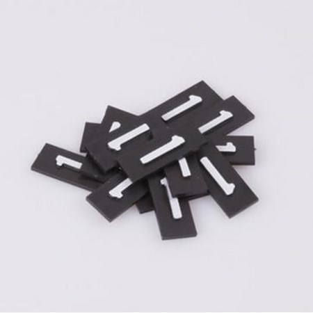 BRIK 1/8 "P" HVID