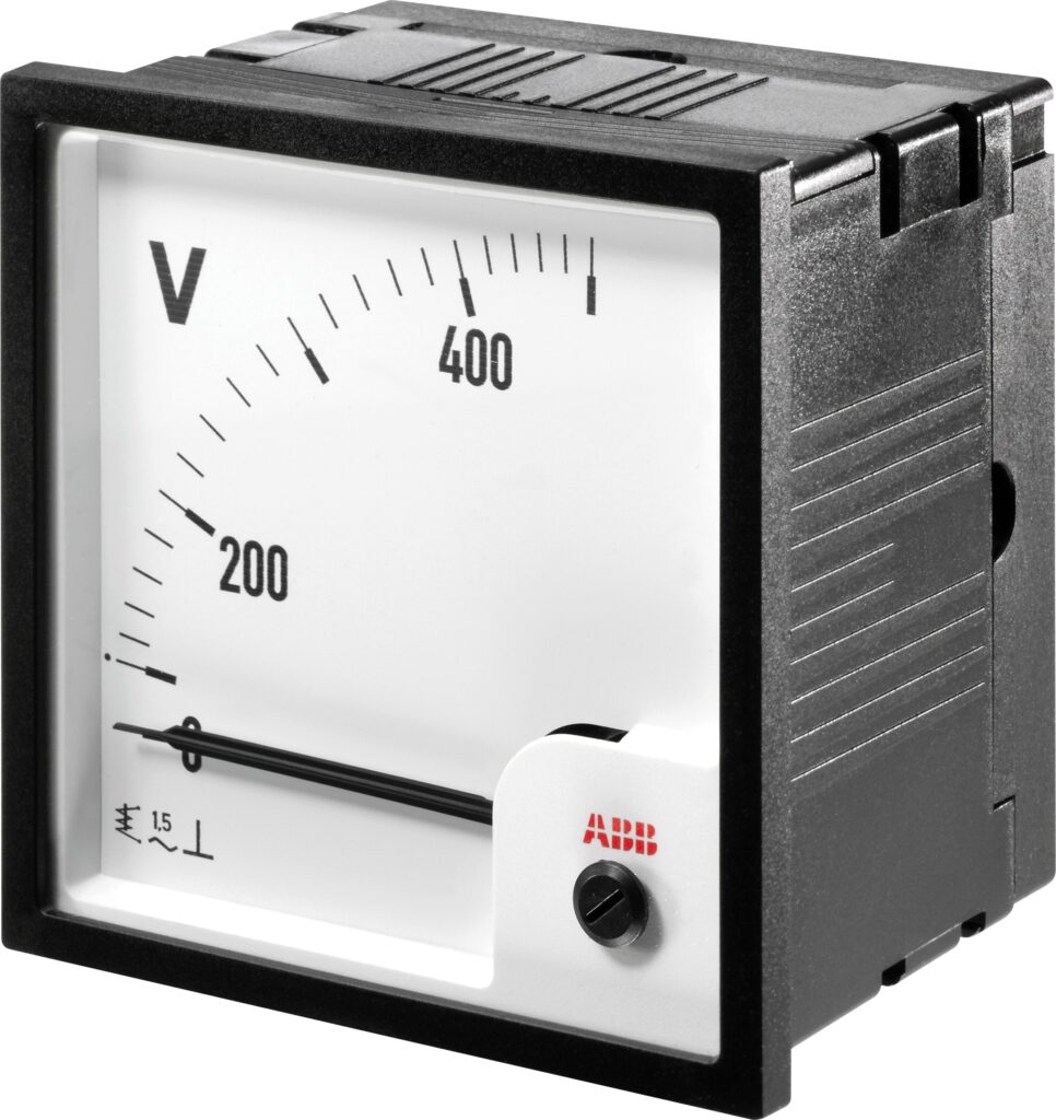 VOLTMETER ANALOG AC 500V 96X96