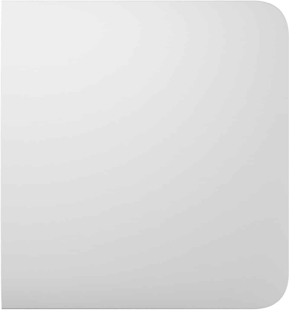 AJAX SIDEBUTTON 1-TRYK/2-VEJS. HVID