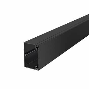 WDK KABELKANAL 40X60 MM SORT 2M PVC
