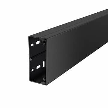 WDK KABELKANAL 40X90 MM SORT 2M PVC