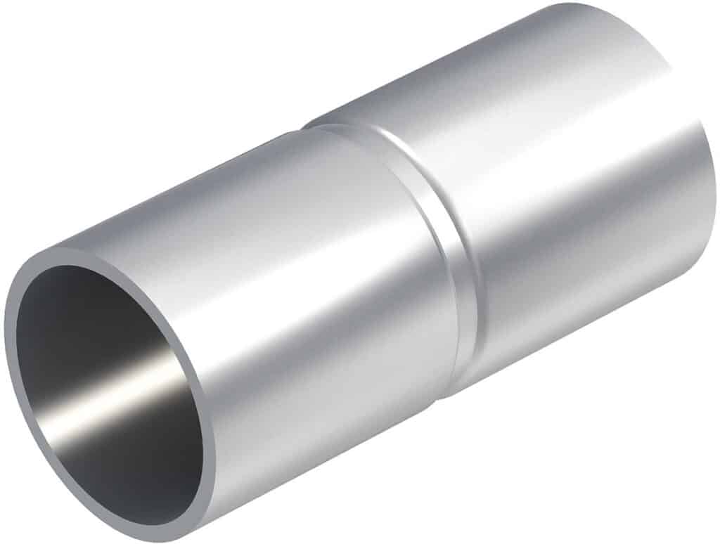 MUFFE 63 MM ALUMINIUM