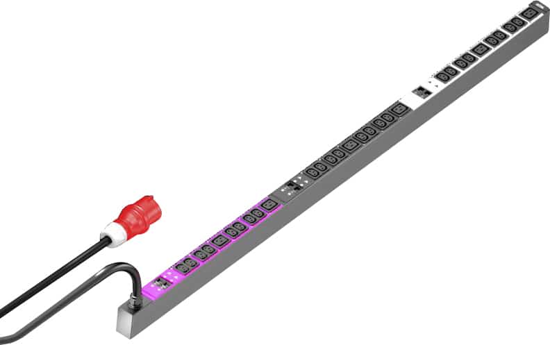PDU BASIC 32A/3P CEE 24XC13+6XC19