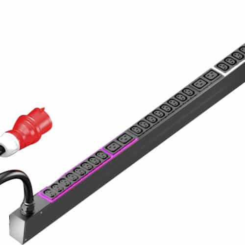 PDU BASIC 16A/3P CEE 24XC13+6XC19