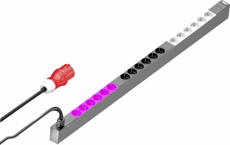 PDU BASIC 16A/3P CEE 18XCEE7/3 SCHUKO