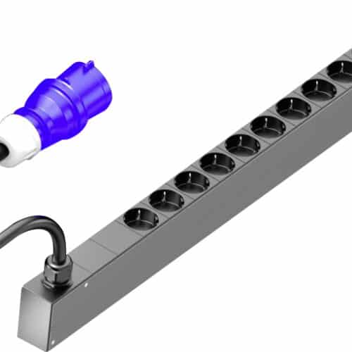 PDU BASIC 16A/1P CEE 10XCEE7/3 SCHUKO