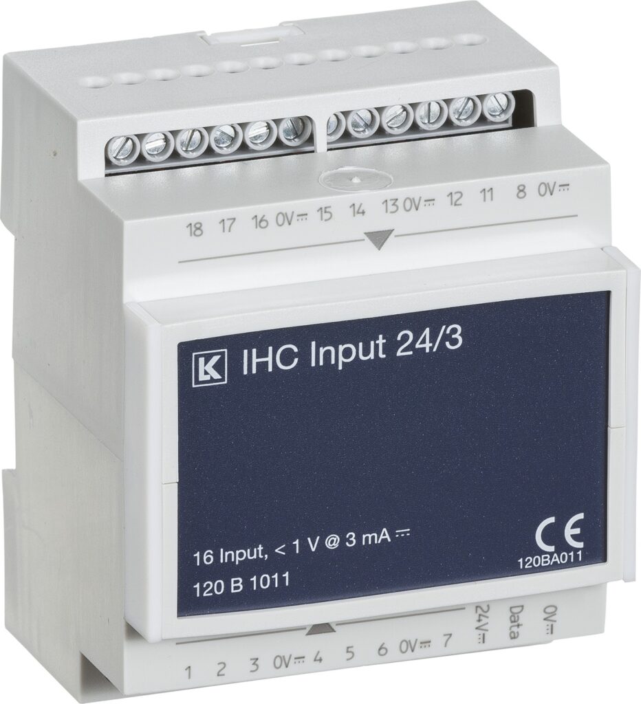 IHC CONT. INPUT 16X24VDC, 3MA