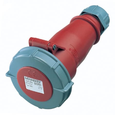 CEE FORLÃ†NGERLED 5-POL 16A 400V IP67, H6