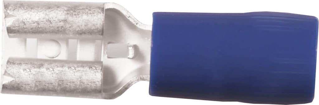 ISO. SPADEMUFFE 1,5-2,5MMÂ² 4,8X0,8 BLÃ…