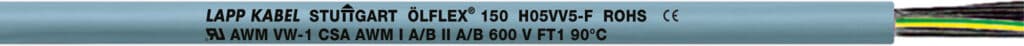 Ã–LFLEX 150 18G0,5 T300
