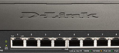 SWITCH 8 X GIGABIT POE DGS-1100-08PV2