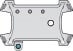 GLIMLAMPE, LED, KLIK-TILSLUT. 230V, BLÃ…