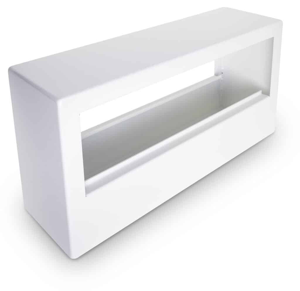 GULVSTANDER POS-10 FOR 10 ENHEDER HVID