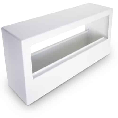 GULVSTANDER POS-10 FOR 10 ENHEDER HVID