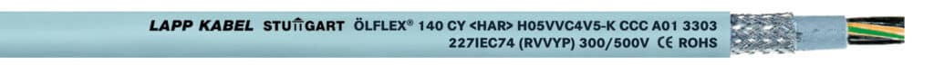 Ã–LFLEX 140 CY H05VVC4V5-K 18G0,75 T500