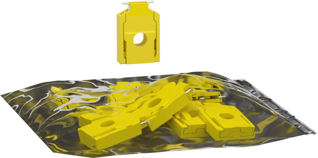 LÃ…SEBESLAG TIL IC60 RCBO POSE MED 10 STK
