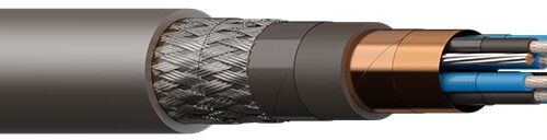 KABEL BFOU(C) M 250V 12 PAR 0,75 BLÃ…