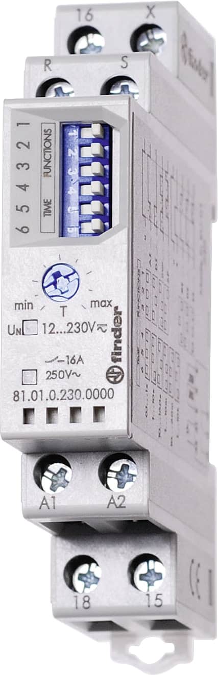 TIMER 1CO 16A 12...240VUC