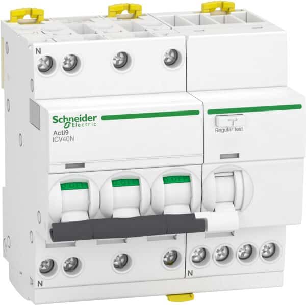KOMBIAFB RCBO ICV40N 3PN C 10A 30MA ASI