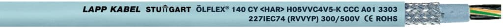 Ã–LFLEX 140 CY H05VVC4V5-K 4G1,5 R100