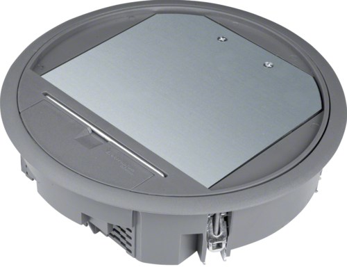 KOMPLET GULVBOKS Ã˜215MM 5MM LÃ…G GRÃ…