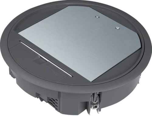 KOMPLET GULVBOKS Ã˜215MM 5MM LÃ…G SORT