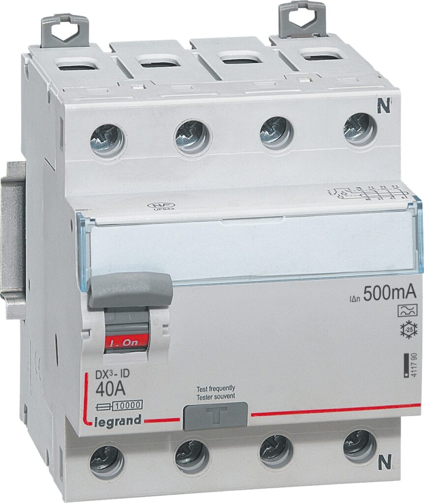 DX3. PFI 80A 300MA 4P 4M 10KA TYPE A