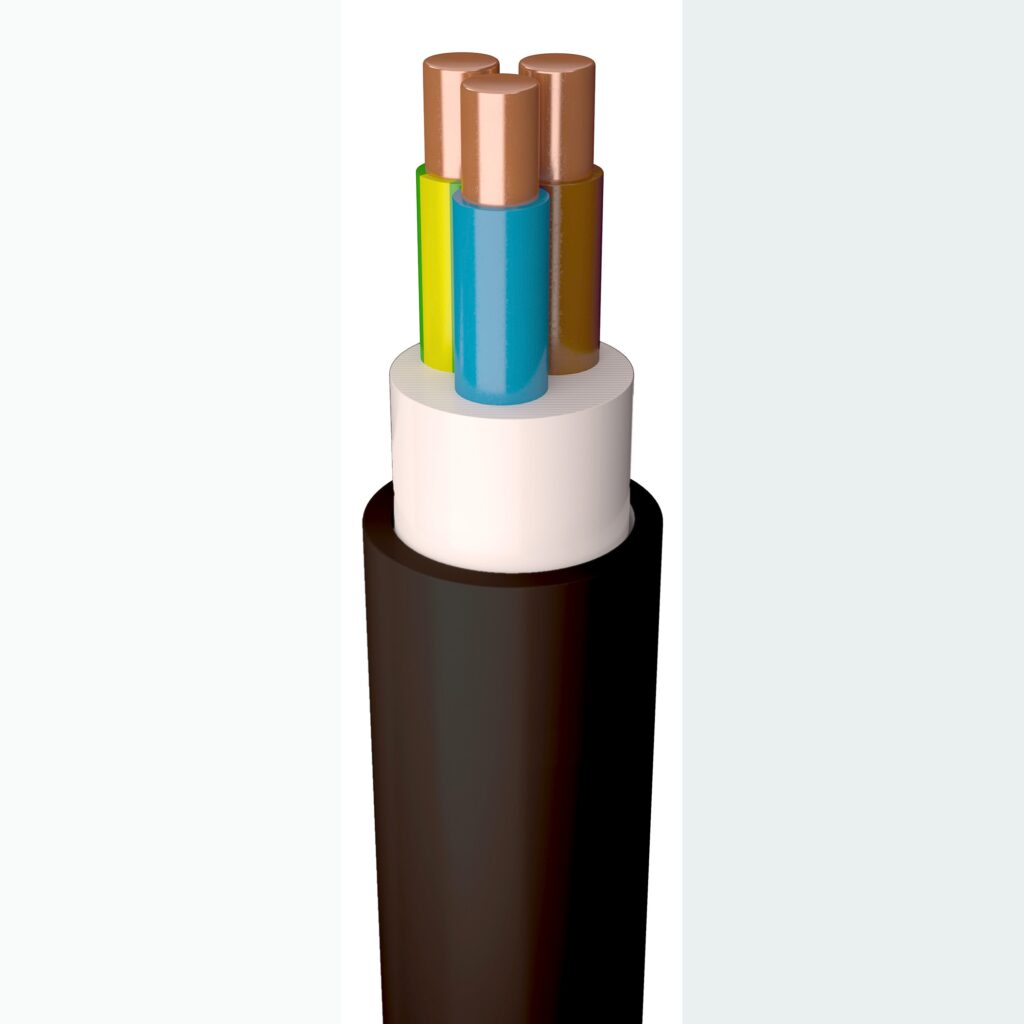 XPUJ-HF D 500V 3G2,5 T500