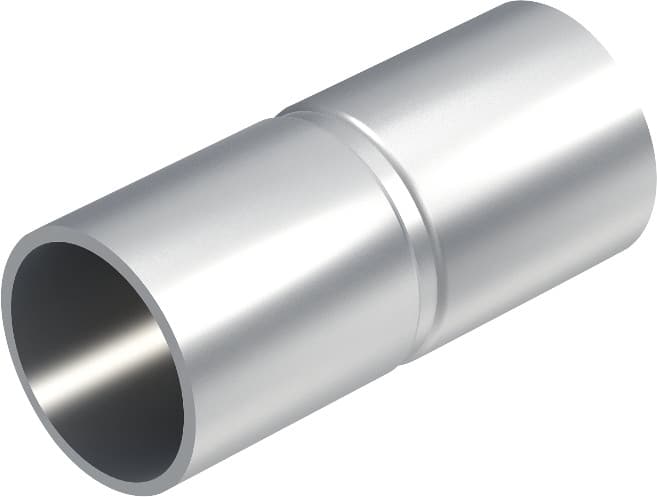 MUFFE 32 MM ALUMINIUM
