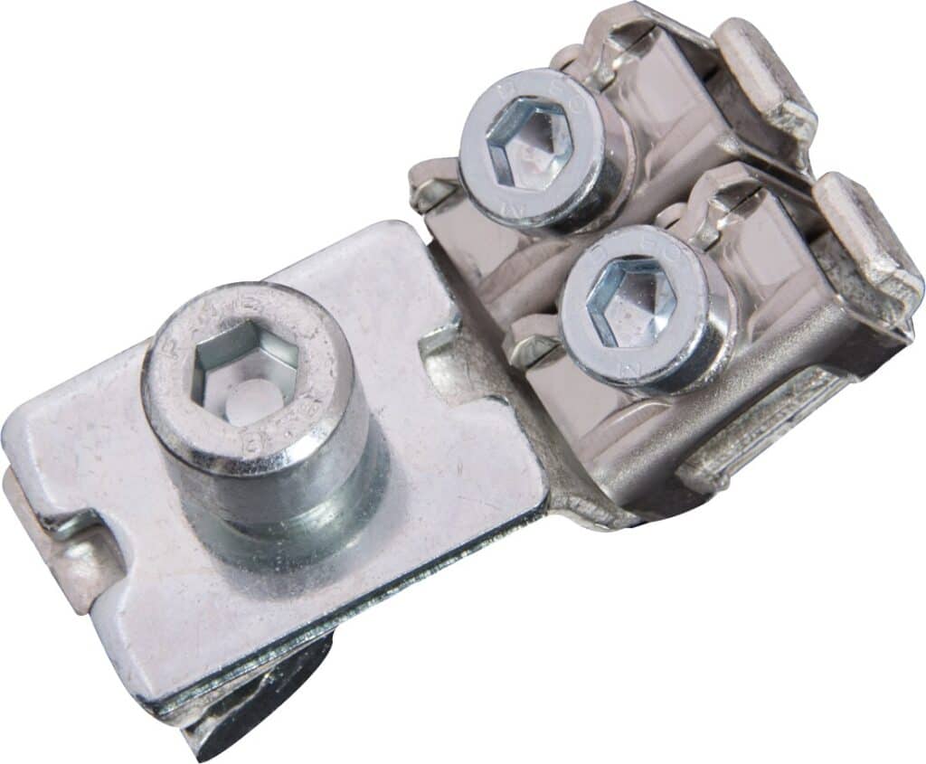 0-KLEMME, DOBBELT 6-25 MM