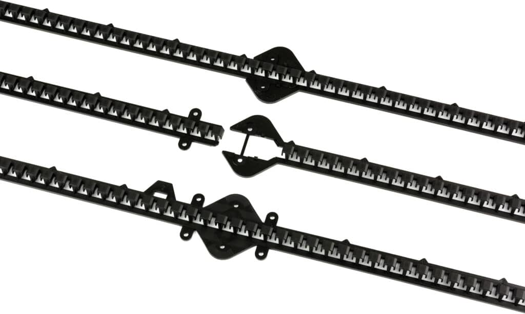 DEVICLIP C-C PLAST KABELHOLDER 10M/PAK