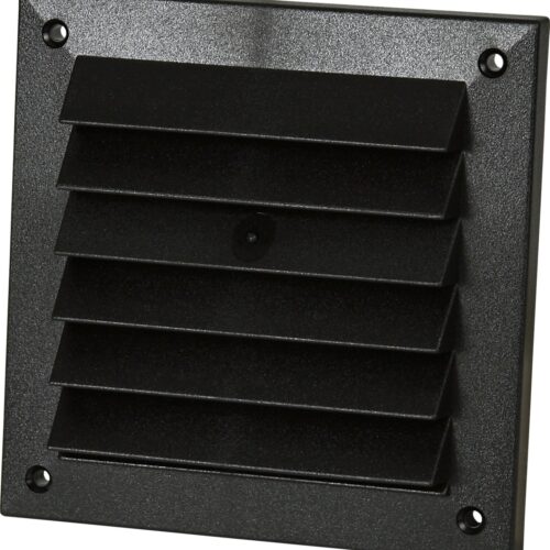 MURRIST 150X150MM SORT PLAST