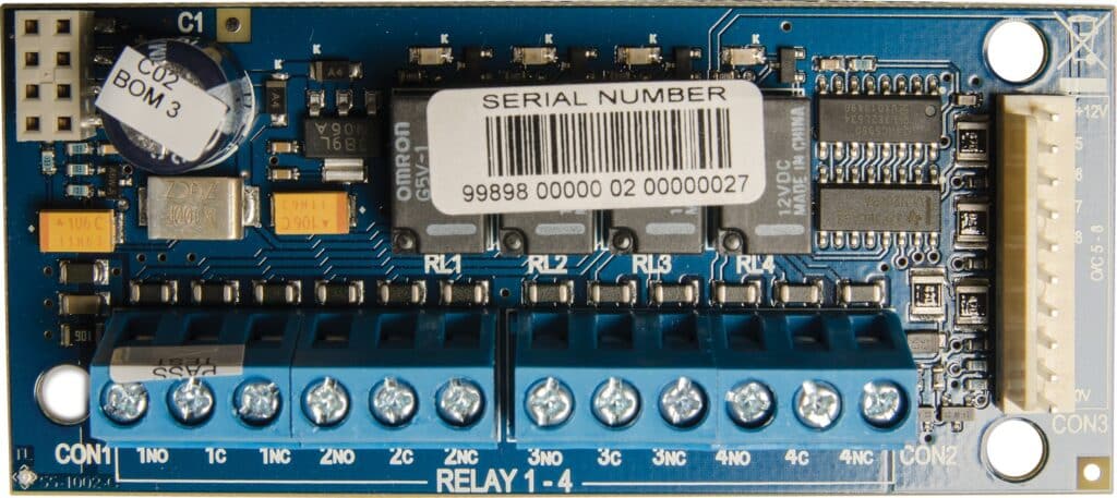 4 relÃ¦ plug-in modul til ATS-A. ATS624