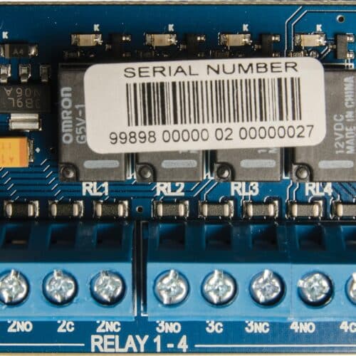 4 relÃ¦ plug-in modul til ATS-A. ATS624