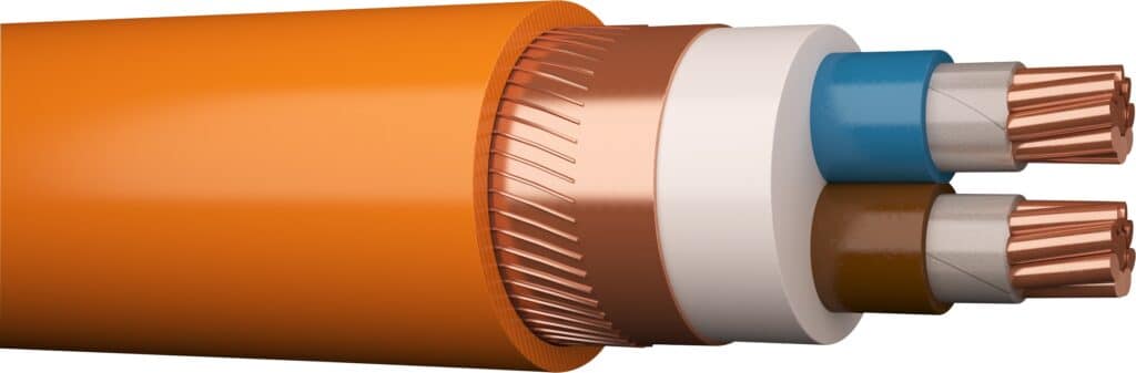 2x2,5/2,5 FIRETUF FHIKS EMC 0,6/1 kV