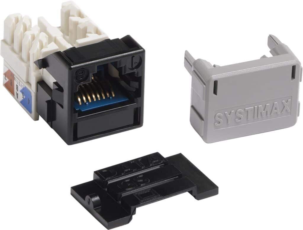 SYSTIMAX KAT6A MGS600 KONNEKTOR SORT
