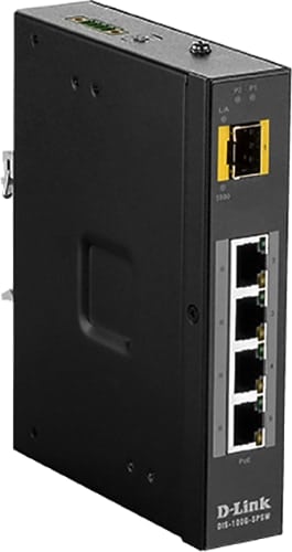 INDUSTRI SWITCH 5X GB POE DIS-100G-5PSW
